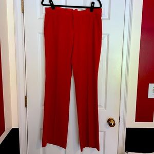 Joie - Red Flare Crepe Pant - Size 6